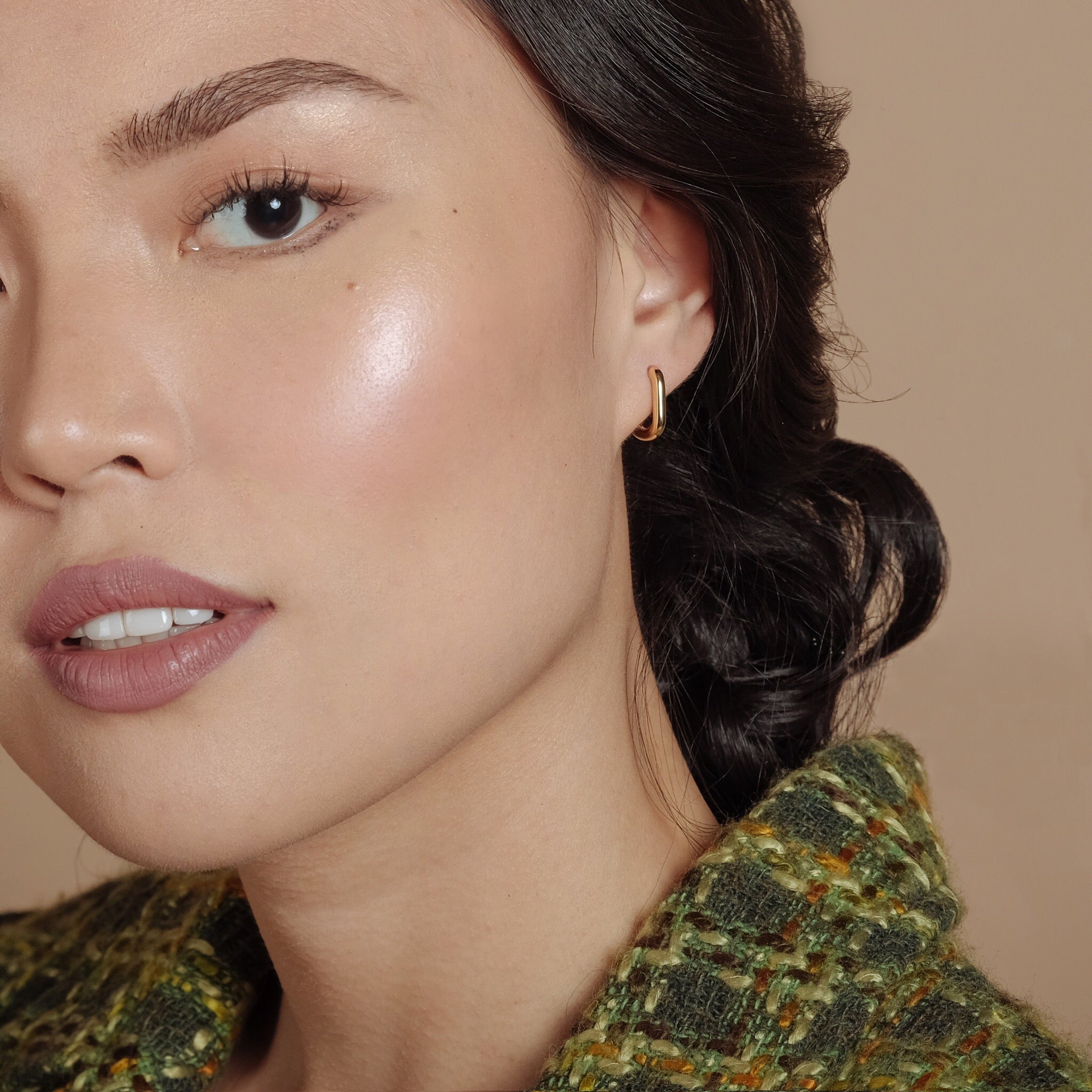 Anvaya Teeny-Tiny Hoops (18K Gold Vermeil)