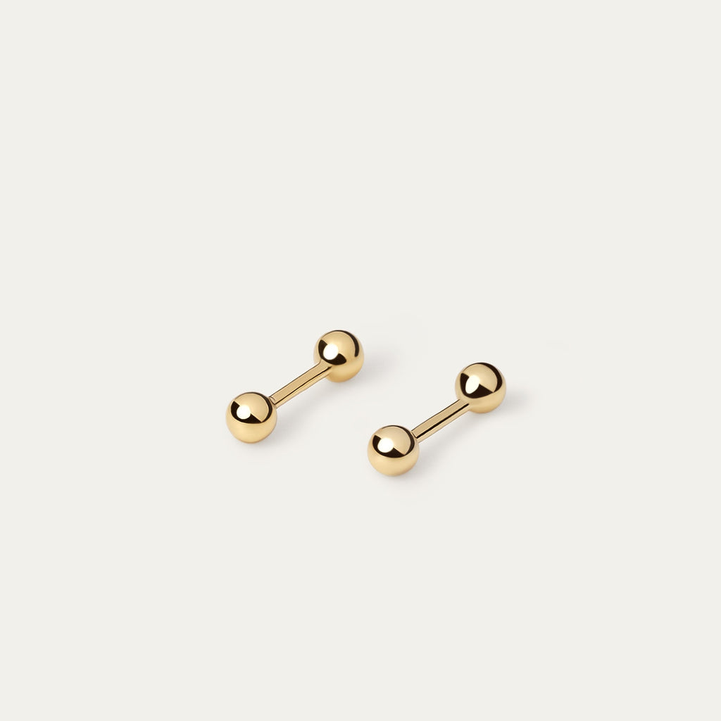 Hola Teeny-Tiny Studs (18K Gold Vermeil)
