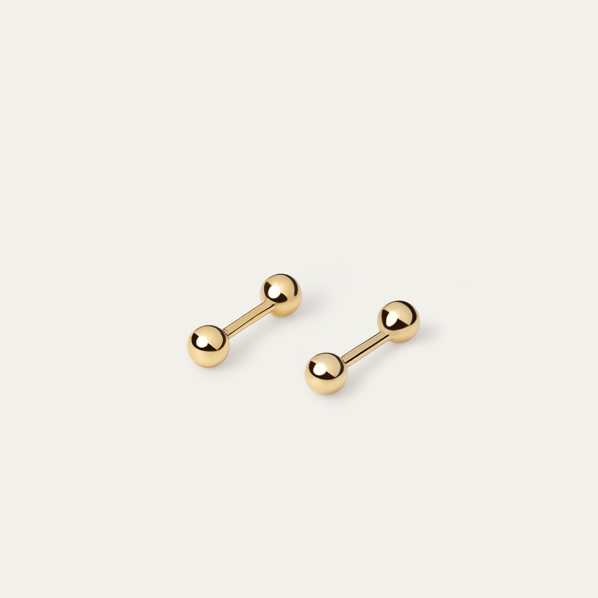 Hola Teeny-Tiny Studs (18K Gold Vermeil)