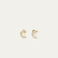 Mona CZ Studs (18K Gold Stainless Steel)