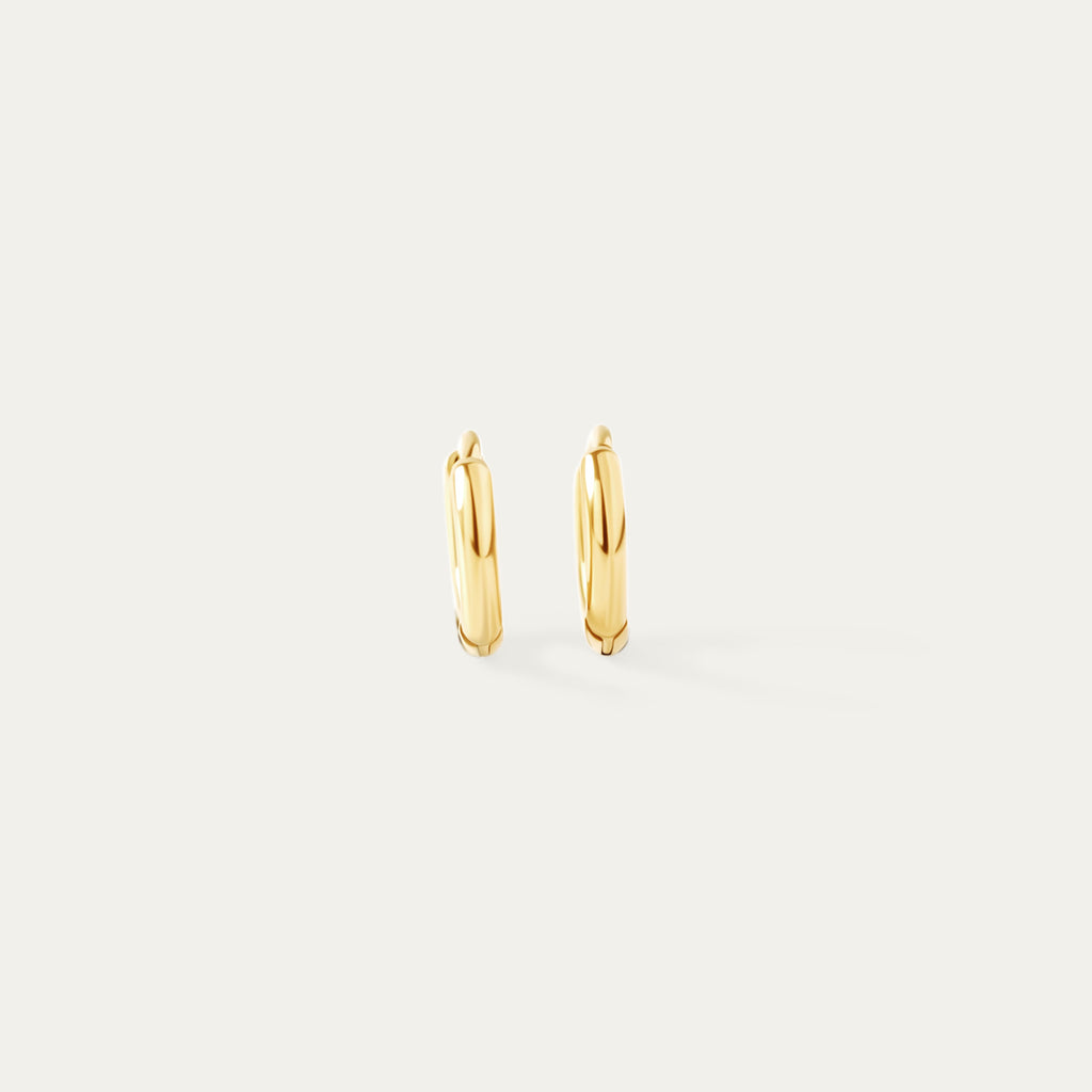 Shilo Teeny-Tiny Hoops (18K Gold Stainless Steel)