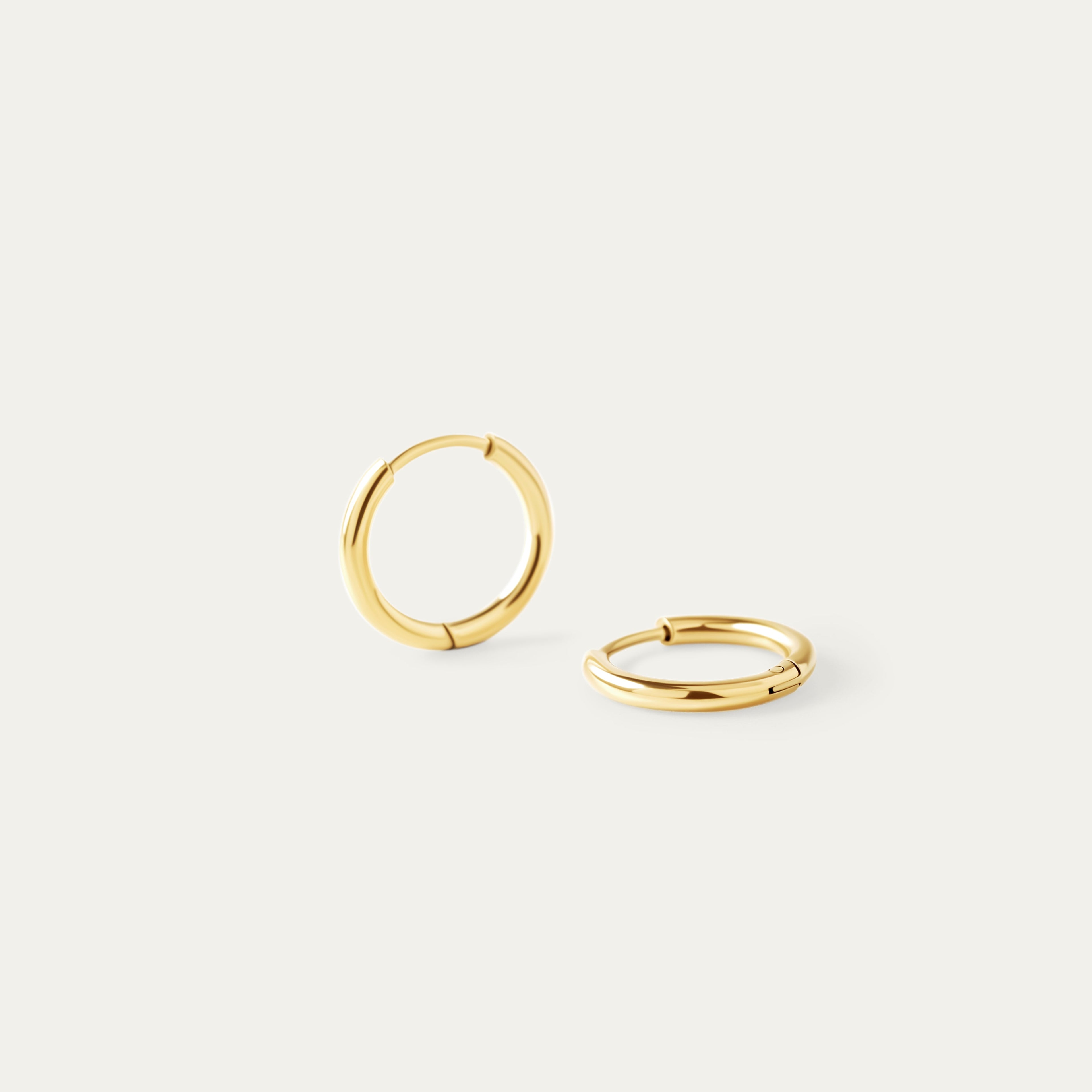 Shilo Tiny Hoops (18K Gold Stainless Steel)