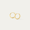 Shilo Tiny Hoops (18K Gold Stainless Steel)