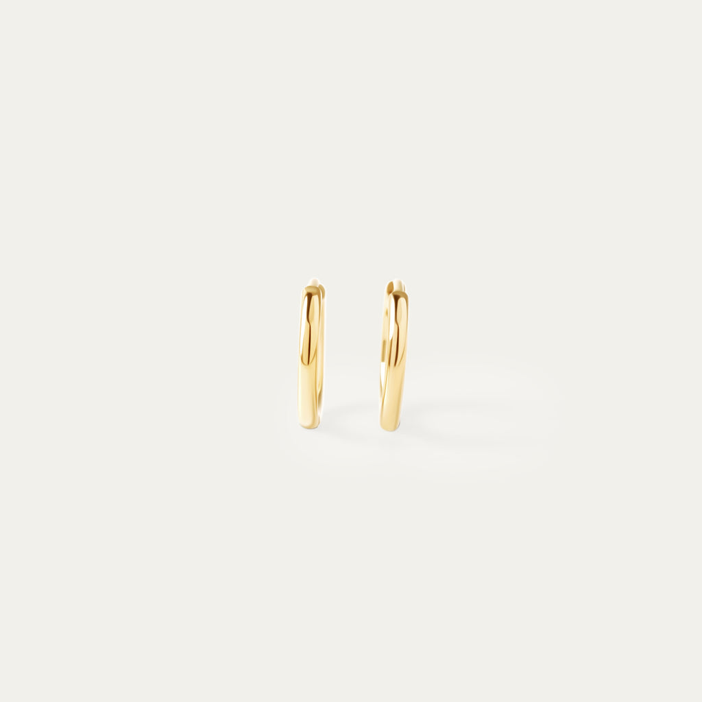Shilo Tiny Hoops (18K Gold Stainless Steel)