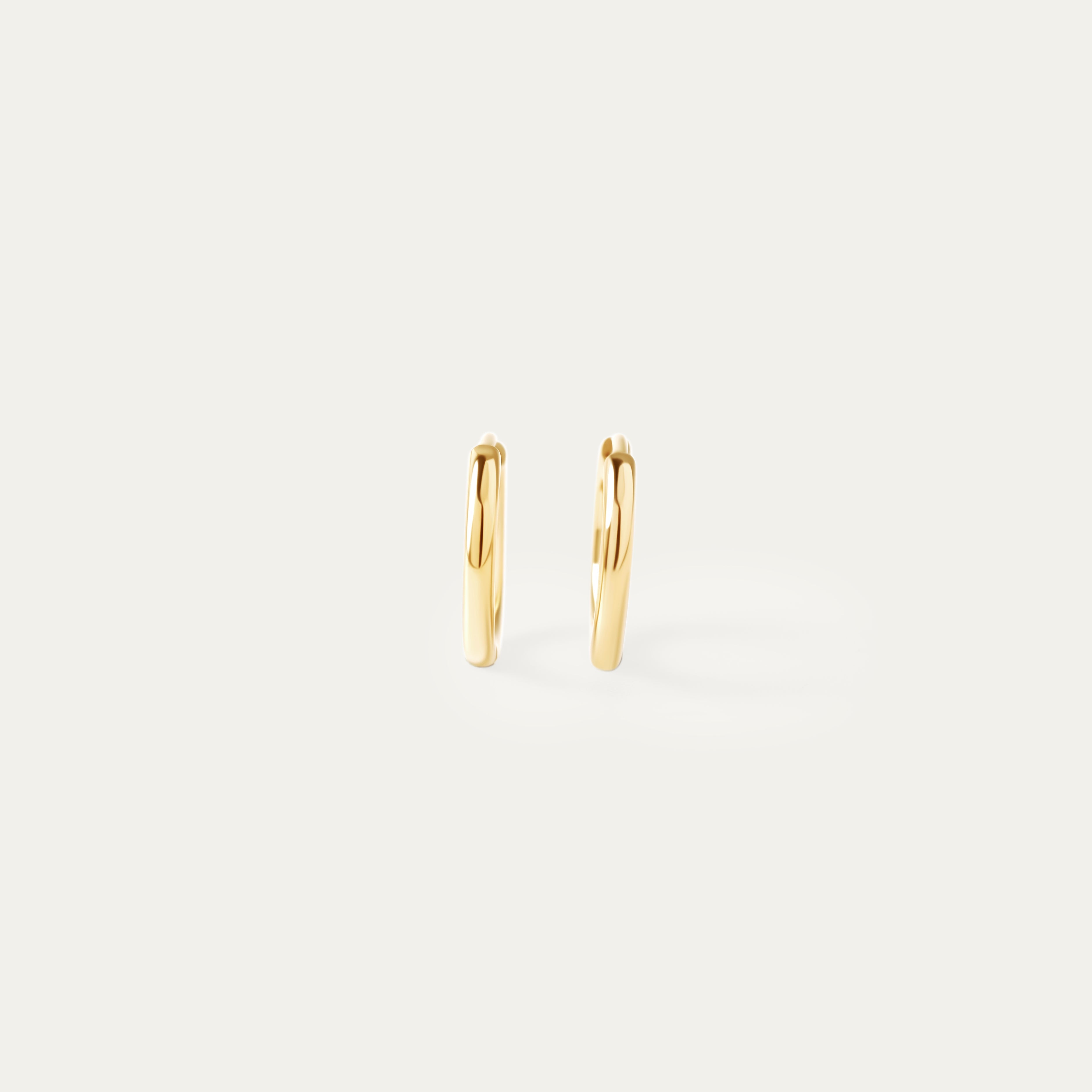 Shilo Tiny Hoops (18K Gold Stainless Steel)